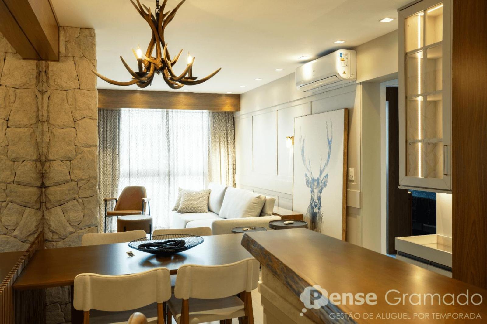 Apartamento 2 Suites - 650M Da Rua Coberta Грамаду Экстерьер фото